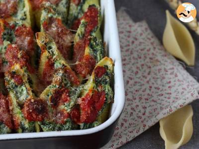 Conchiglioni stuffed with ricotta and spinach: The best way to eat pasta! - photo 4