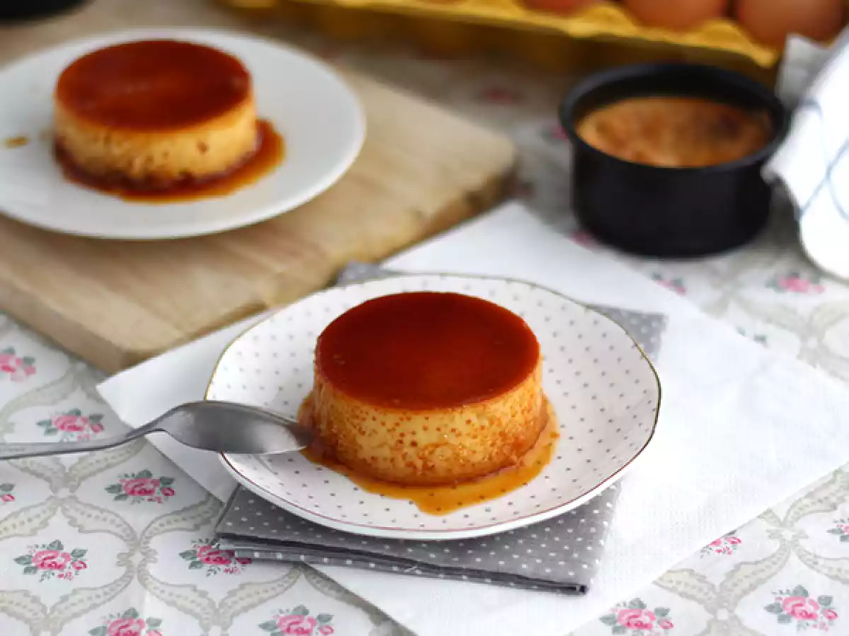 Condensed milk flan - photo 2