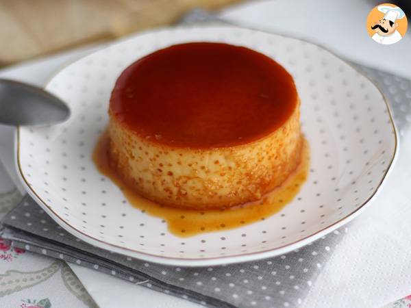 Condensed milk flan - photo 3