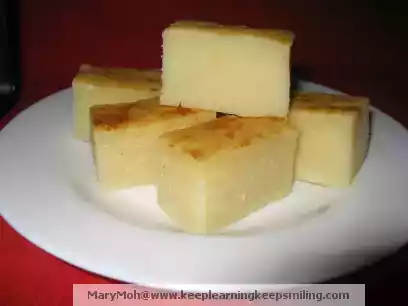 Condensed milk tapioca cake recipe