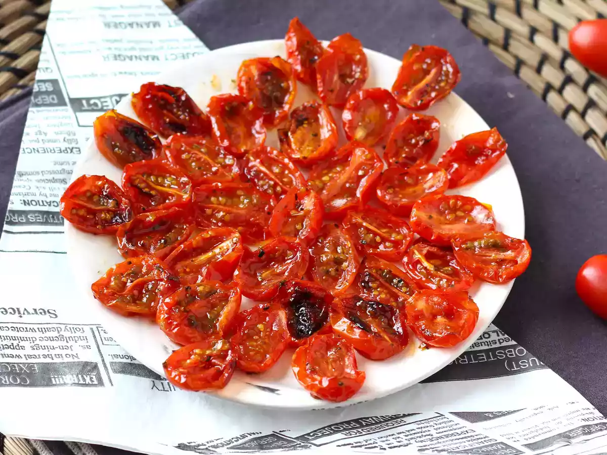 Confit tomatoes in airfryer - photo 3