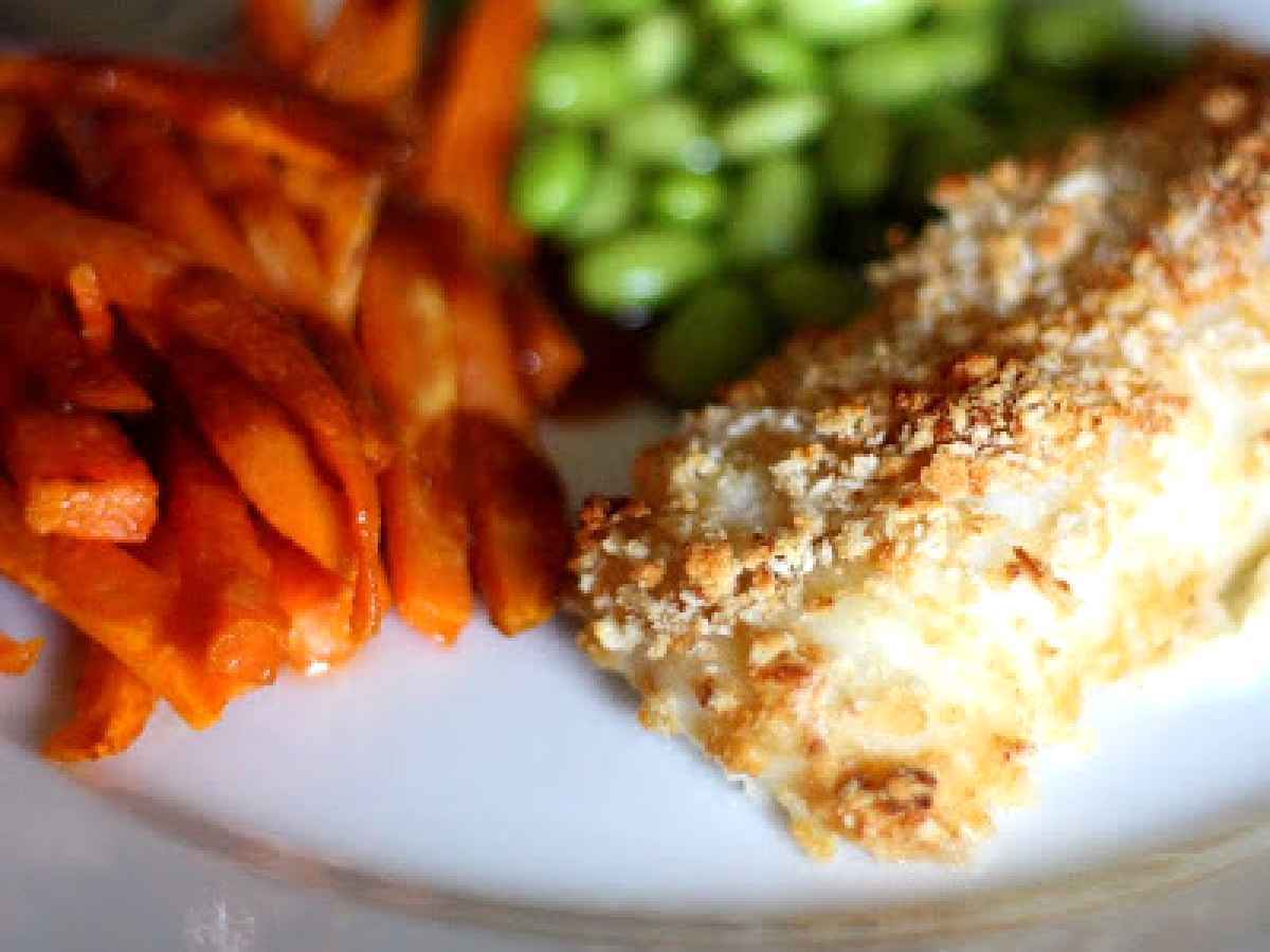 Cook it frozen asianinspired fish and chips, Recipe Petitchef