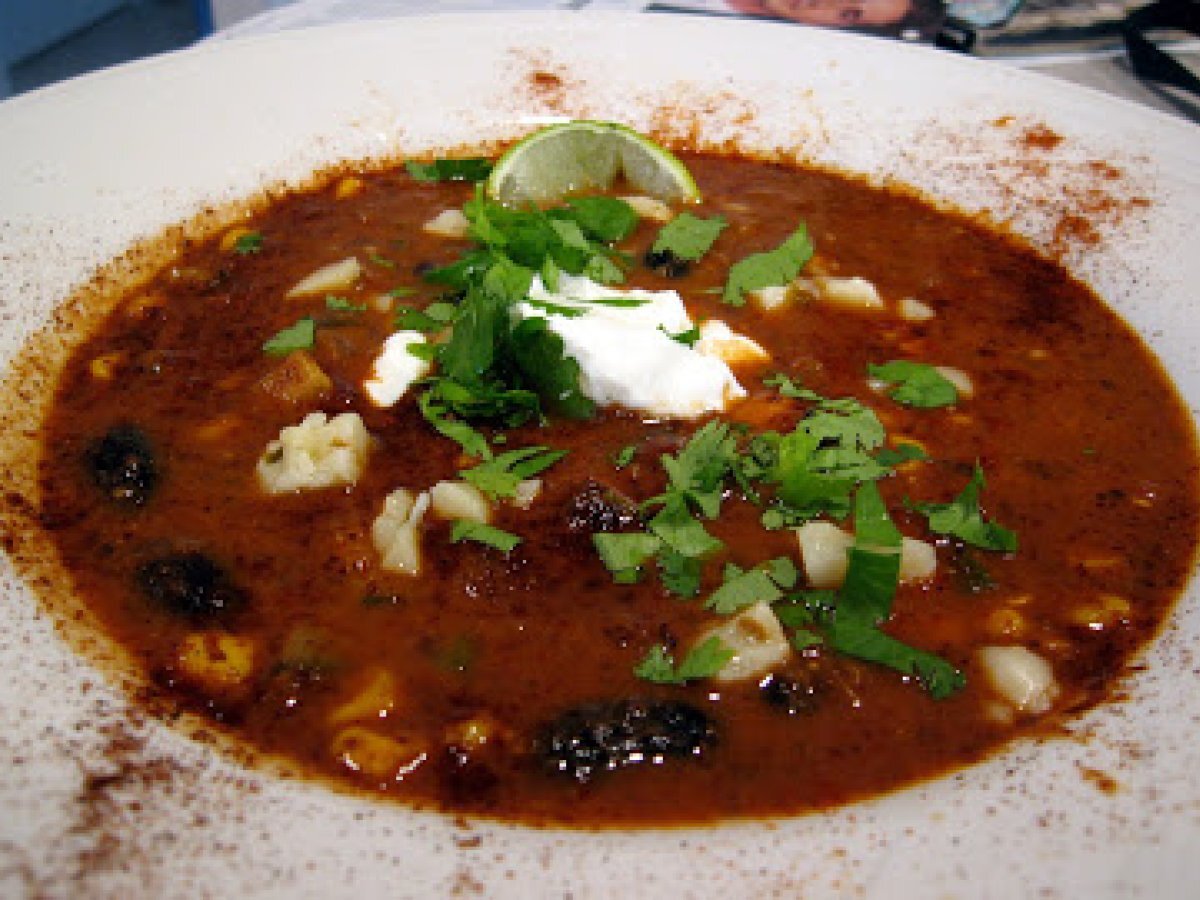 Cooking To Combat Cancer III: Ancho Spiked Scarlet Runner Bean Soup With Vegetables - photo 2