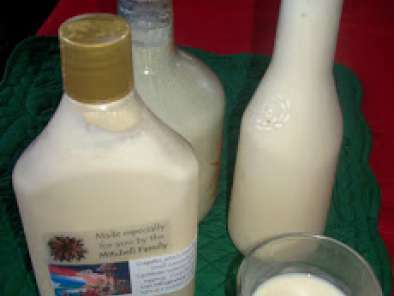 Coquito, the Puerto Rican version of egg nog