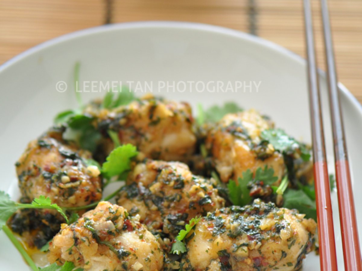 Coriander & Chili Monkfish Cheeks Stir-Fry - photo 3