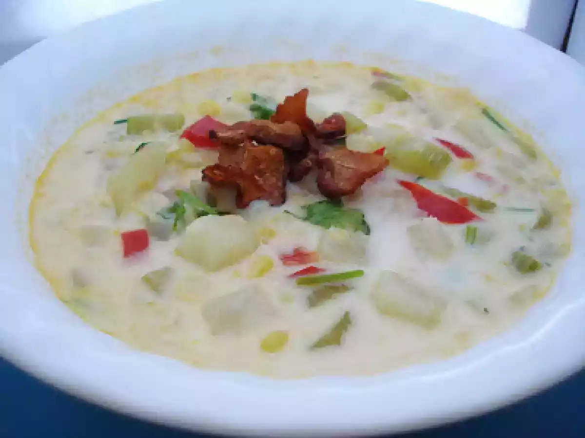 Corn bacon chowder - photo 2