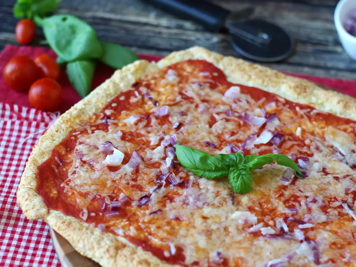 Cottage cheese pizza - photo 4