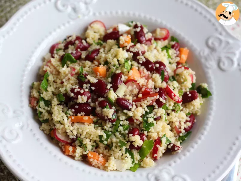 Couscous salad for a simple, healthy and colorful starter!, photo 4