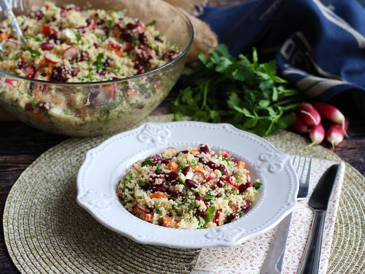 Couscous salad for a simple, healthy and colorful starter! - photo 5