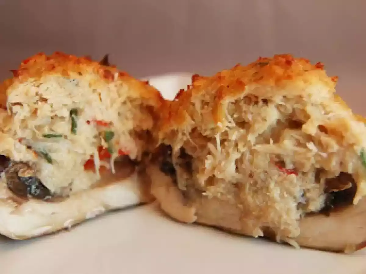 *Crab Stuffed Mushrooms with horseradish dipping sauce - photo 2