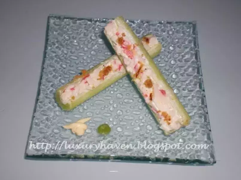 Craby Celery Sticks with Bacon Bits - photo 2