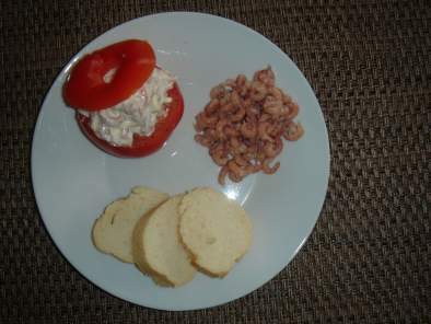 Cragnon Shrimps with tomatoes (Grijze garnalen met tomaat)