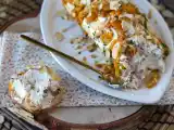 Cream cheese log with apricots and almonds: the perfect party appetizer!, photo 1