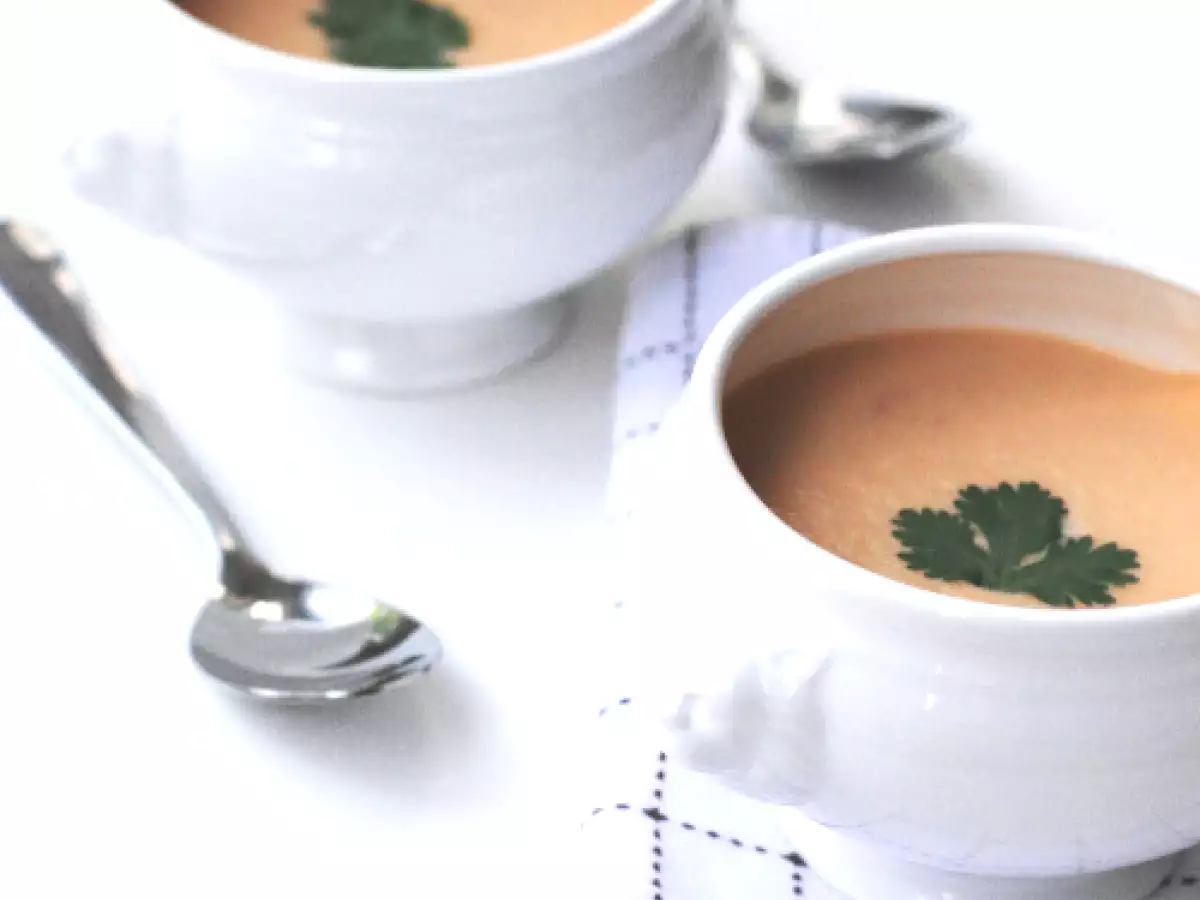 Cream of Roasted Cauliflower and Leek Soup - photo 2