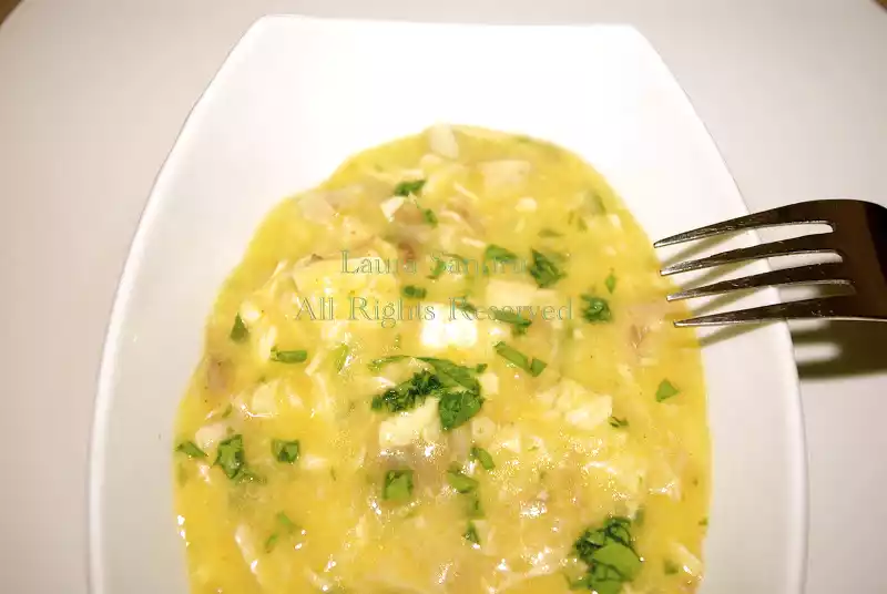 Creamed chicken recipe