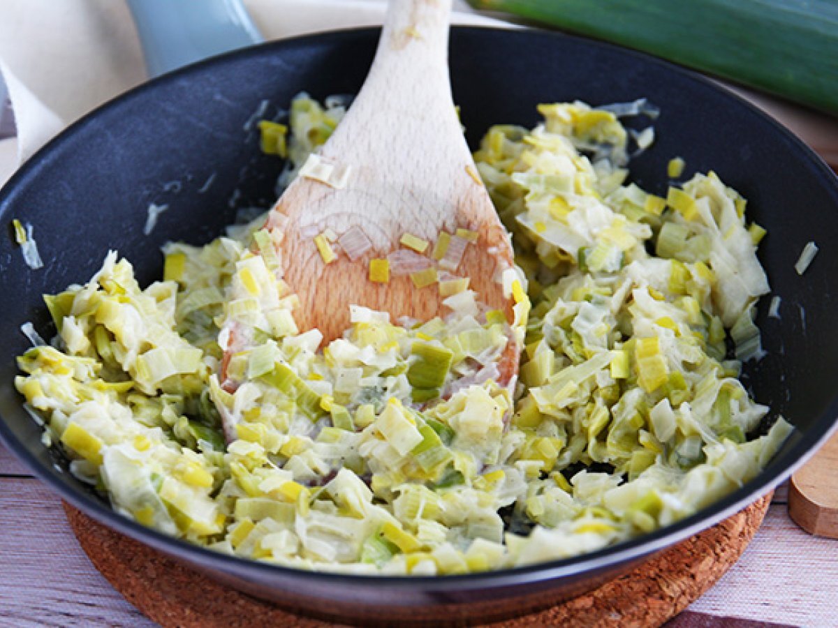 Creamed leeks - photo 3