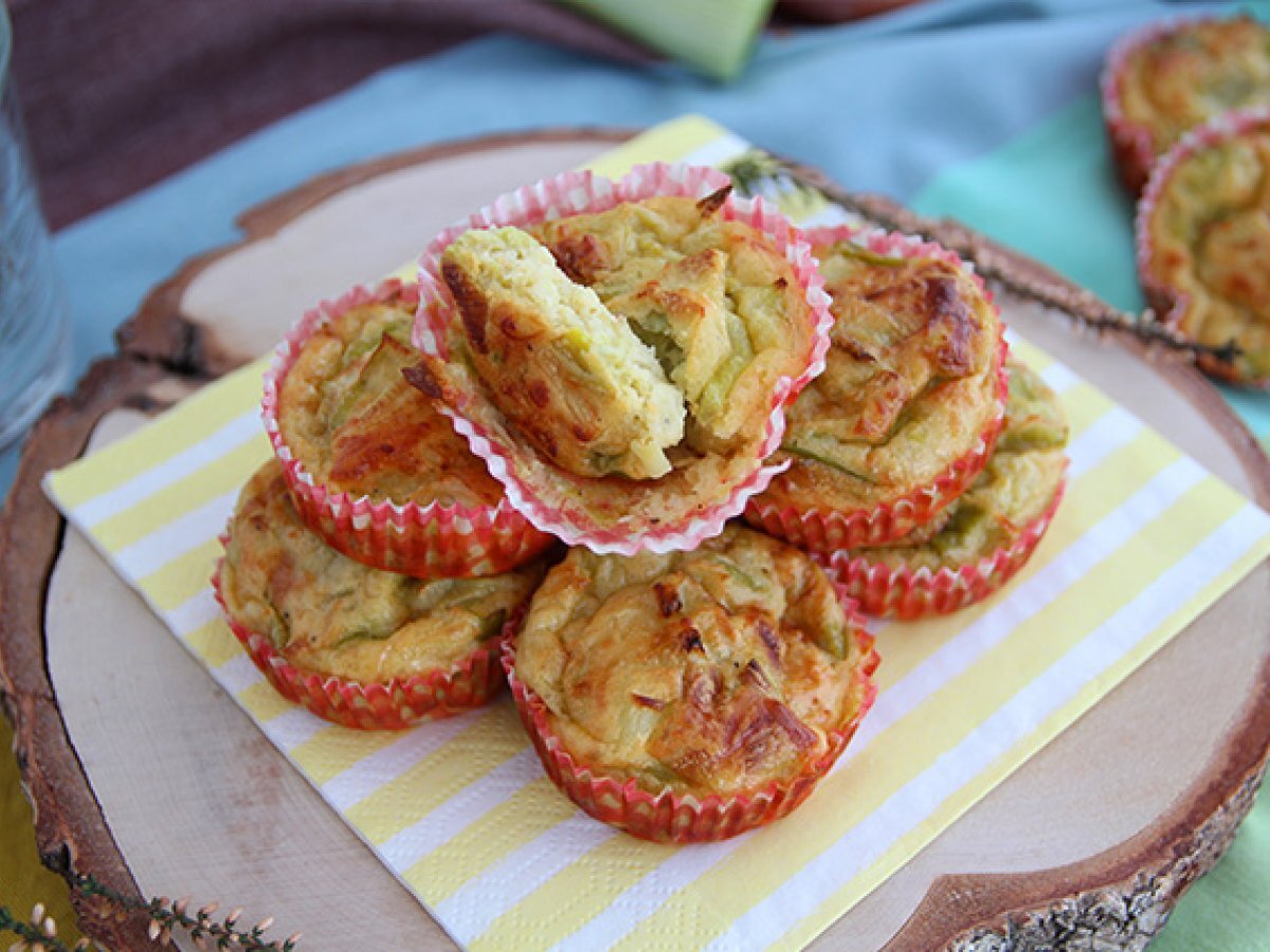 Creamed leeks muffins - photo 4