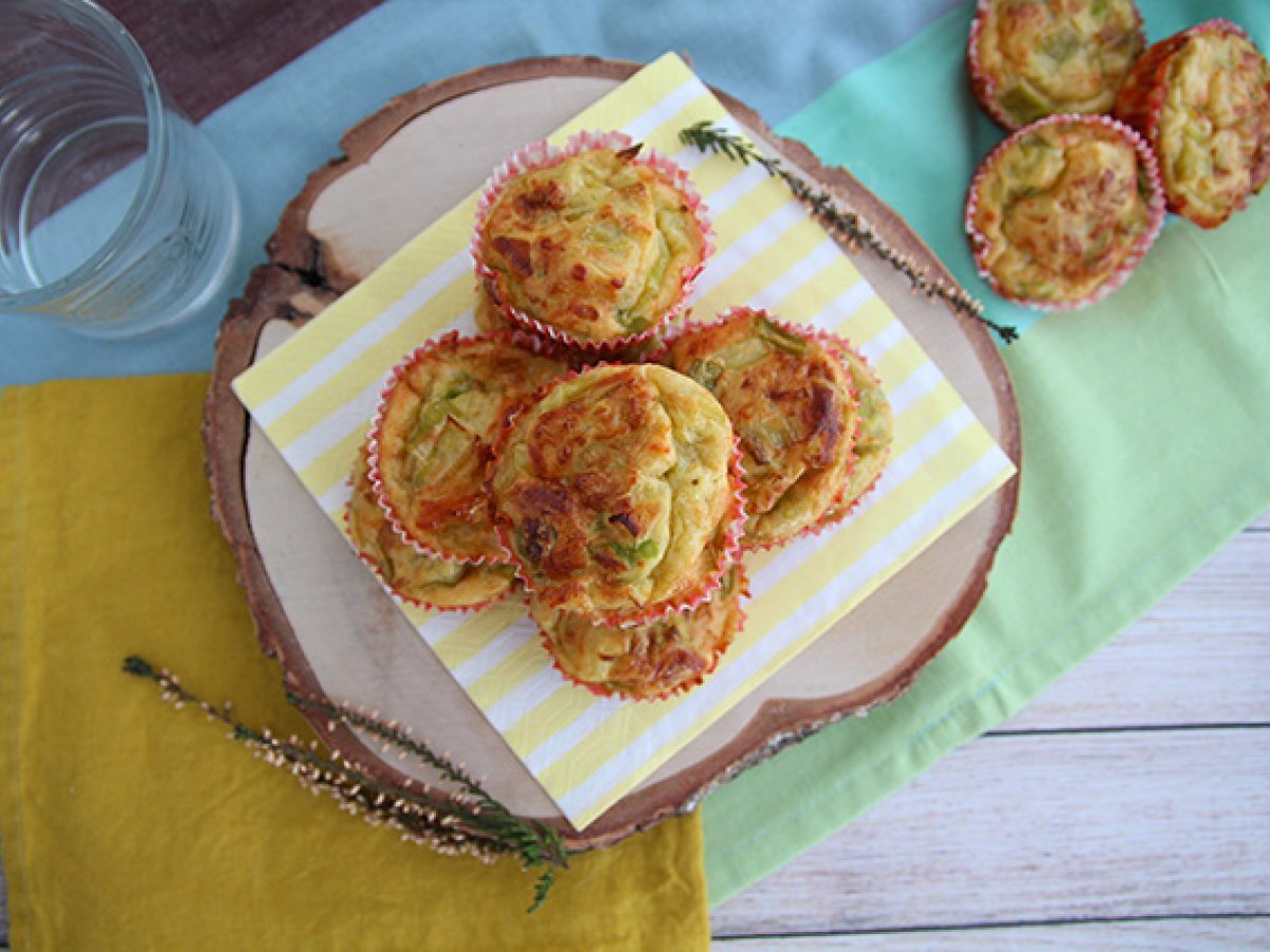 Creamed leeks muffins - photo 5