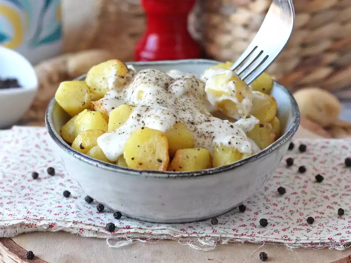 Creamy baked cacio e pepe potatoes: the easy side dish that drives everyone crazy! - photo 2