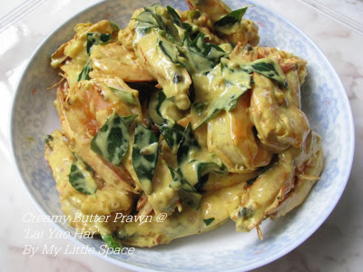 Creamy Fragrant Butter Prawns @ 'Lai Yao Har' - photo 2