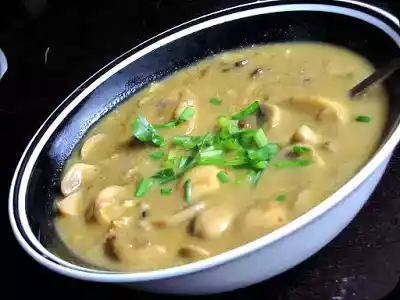 Creamy mushroom barley soup recipe