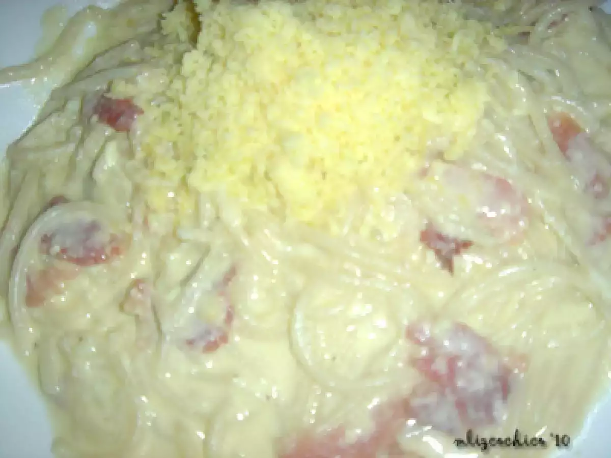 Creamy Spaghetti Carbonara
