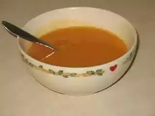 Creamy vegetable soup recipe