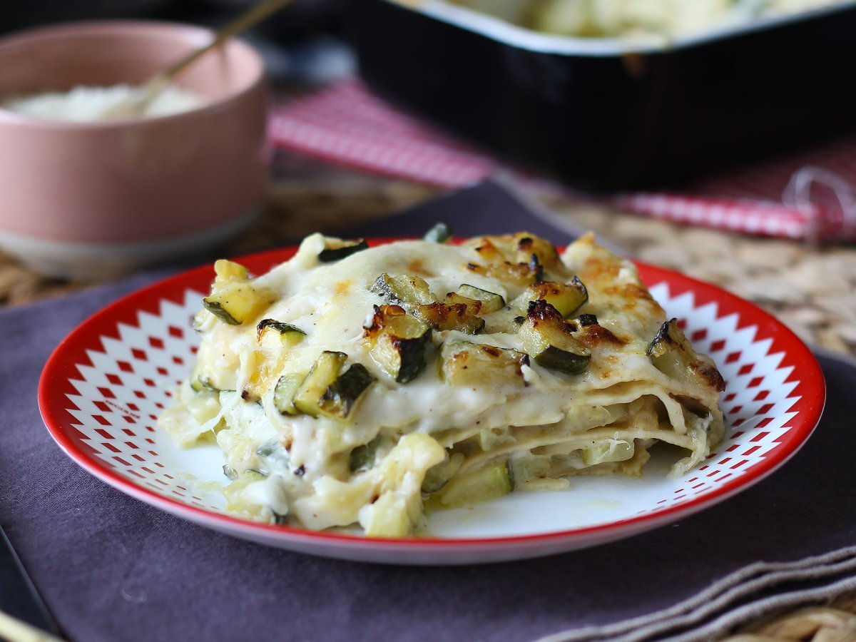 Creamy zucchini lasagna: the best vegetarian recipe to try!