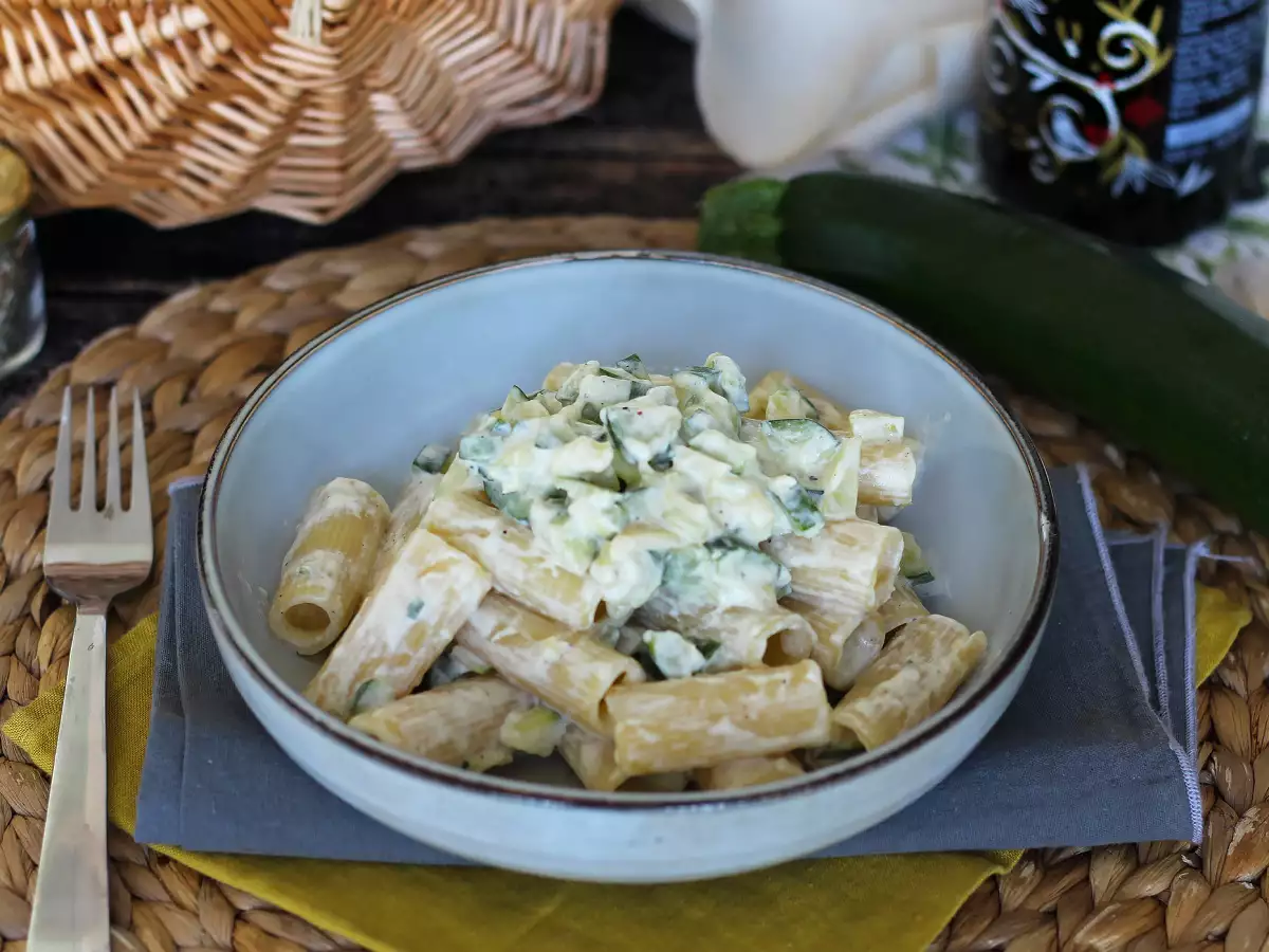 Creamy zucchini pasta, a tasty recipe that's quick and easy to prepare - photo 2