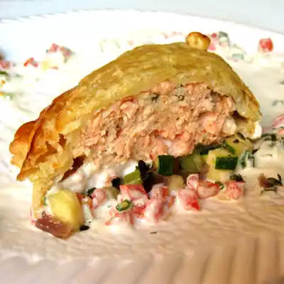 Salmon loaf en croûte recipe: one chef at a time