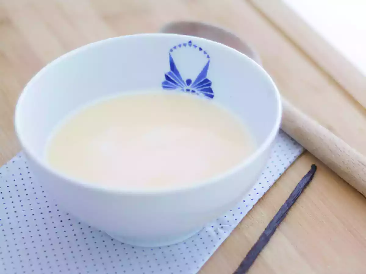Creme anglaise, vanilla custard - video recipe ! - photo 2