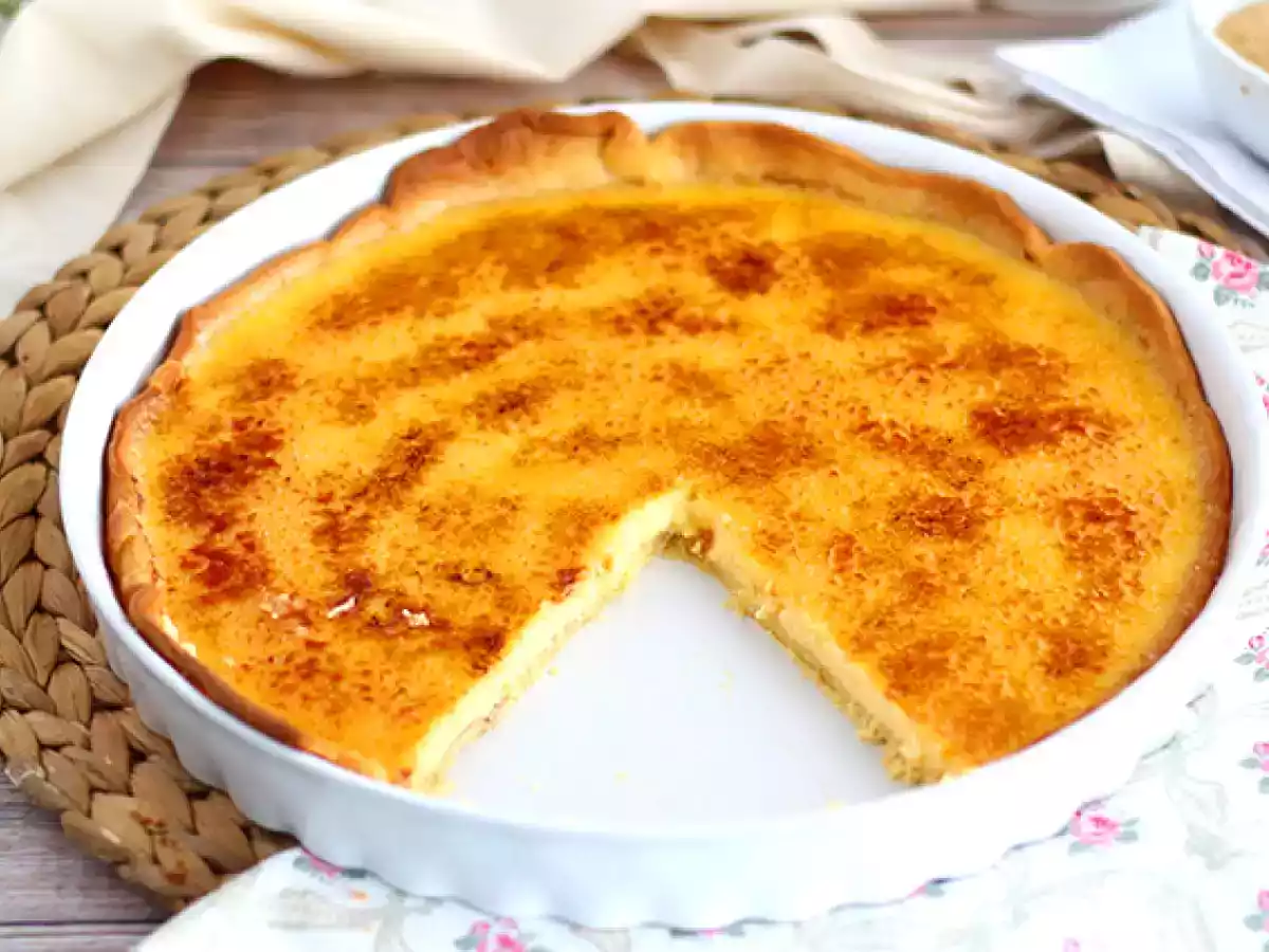 Crème brûlée tart: a step-by-step refined dessert - photo 2