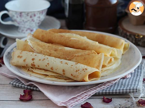 Crepe batter with pastis