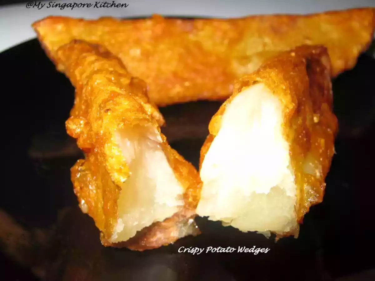 Crispy and Spicy Potato Wedges