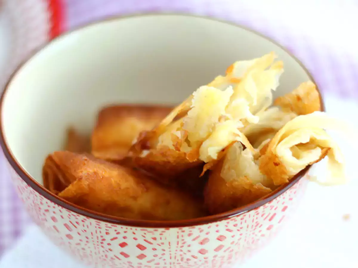 Crispy banana filo pastries - photo 3