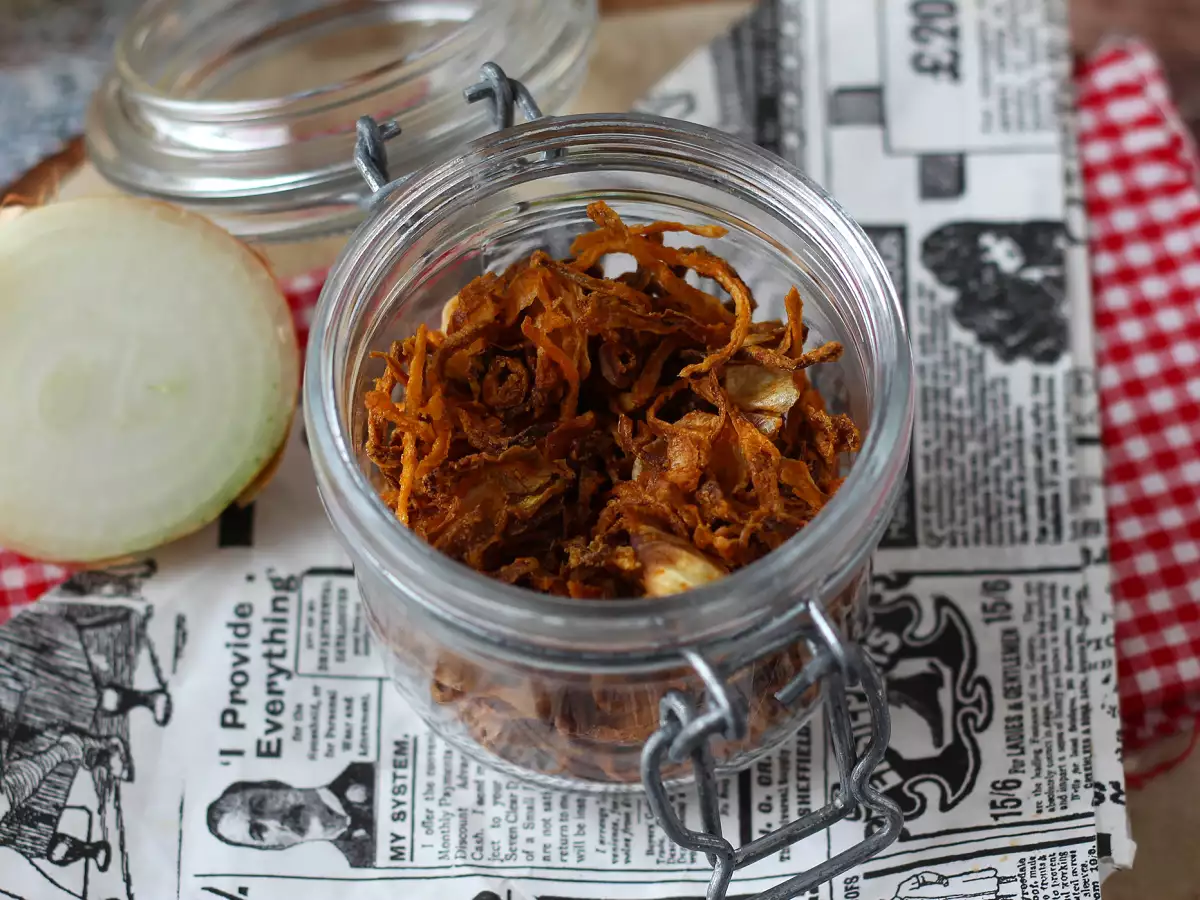Crispy onions in the air fryer, super crispy and tasty - photo 2
