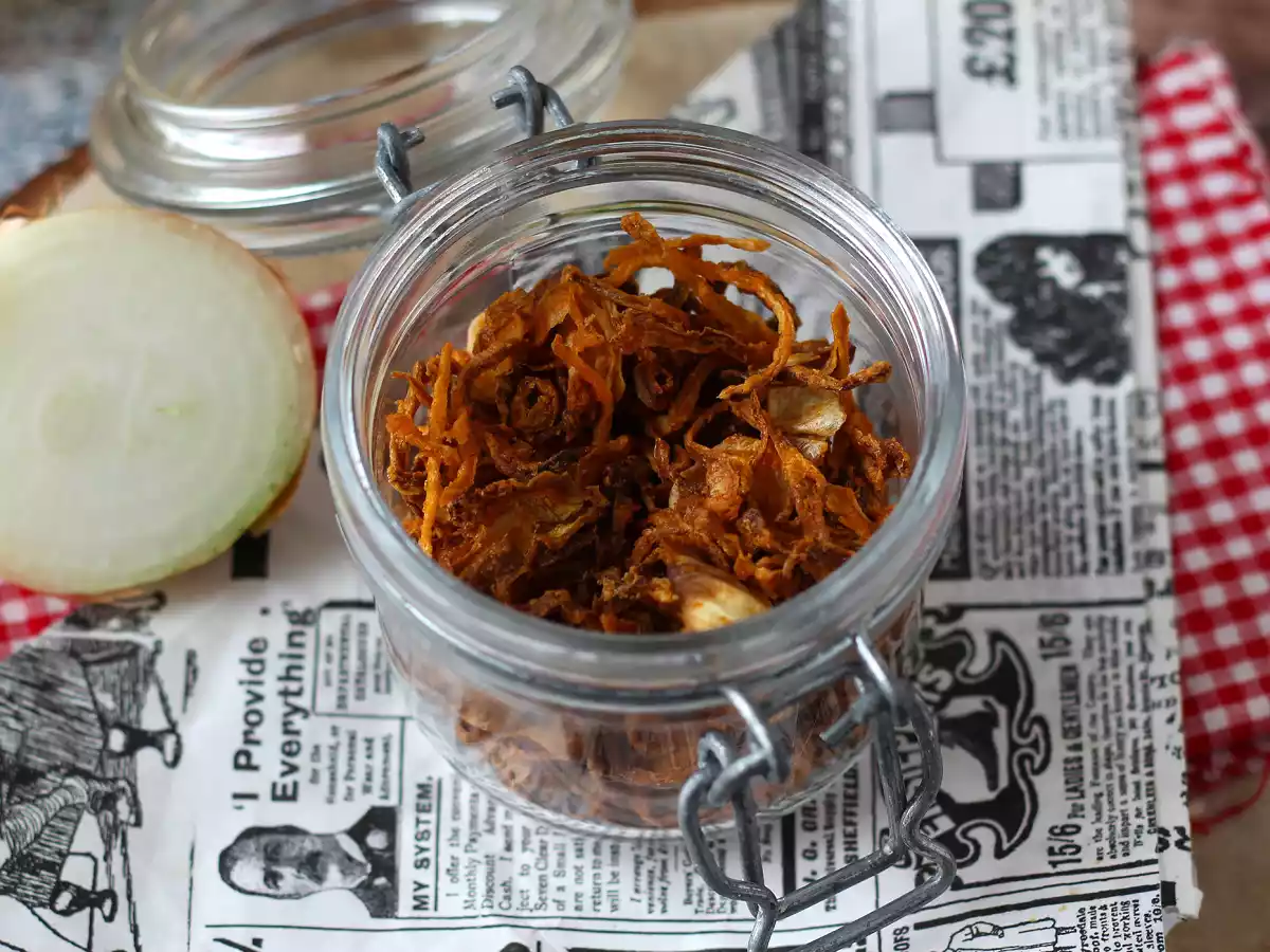 Crispy onions in the airfryer, super crispy and tasty - photo 2