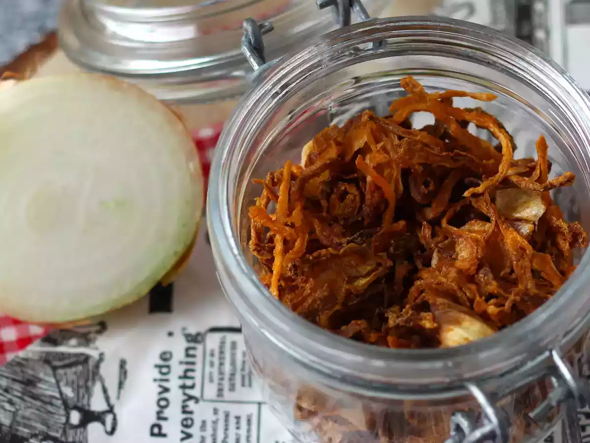Crispy onions in the airfryer, super crispy and tasty - photo 4