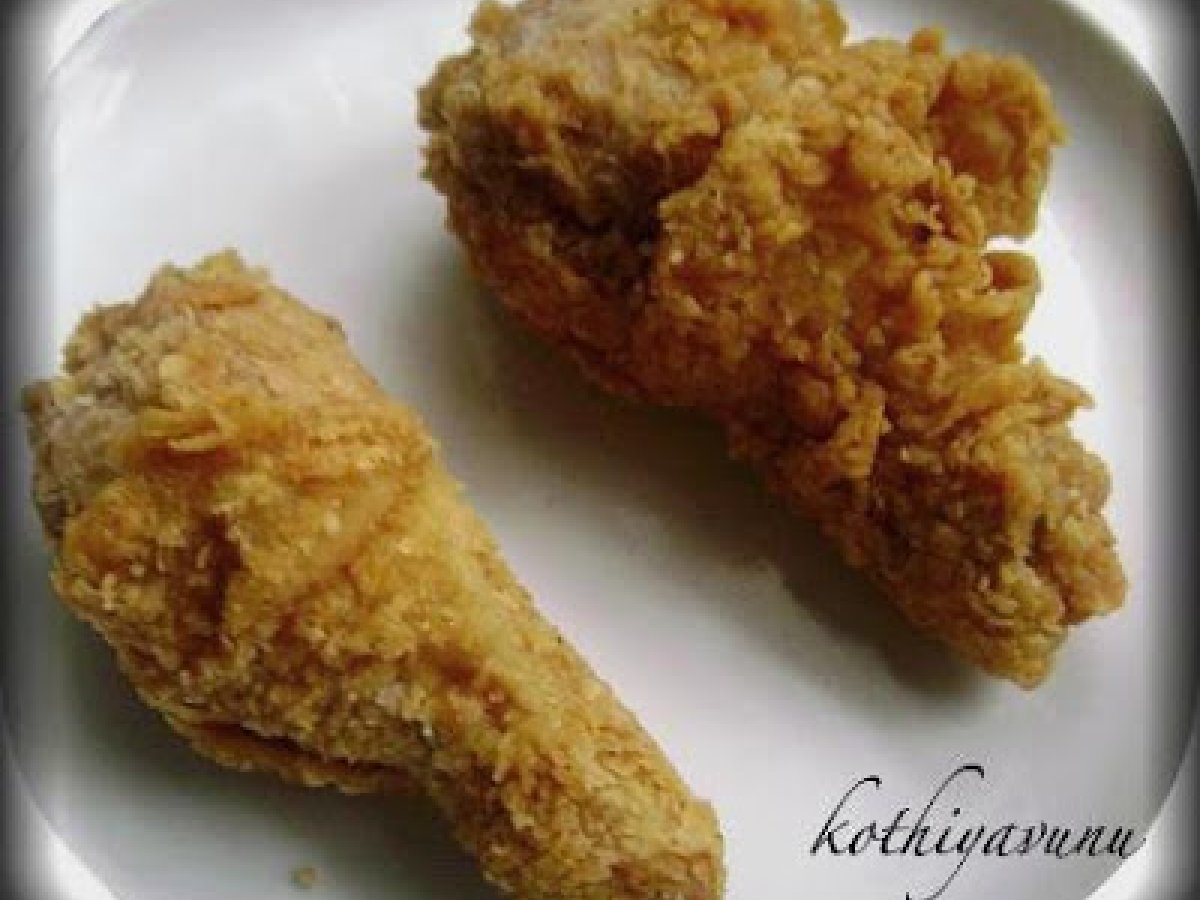 Crispy Oven Fried Chicken Drumstick