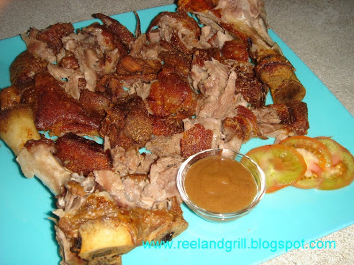 Crispy Pata (Deep Fried Pork Ham Hock or Knuckle) - photo 3