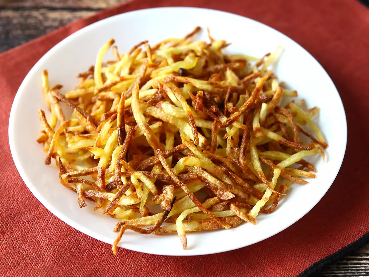 Crispy potato straws - Pommes pailles, easy-to-make with the Airfryer - photo 2