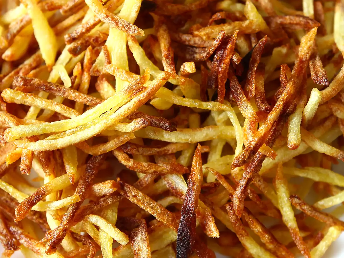 Crispy potato straws - Pommes pailles, easy-to-make with the Airfryer - photo 3