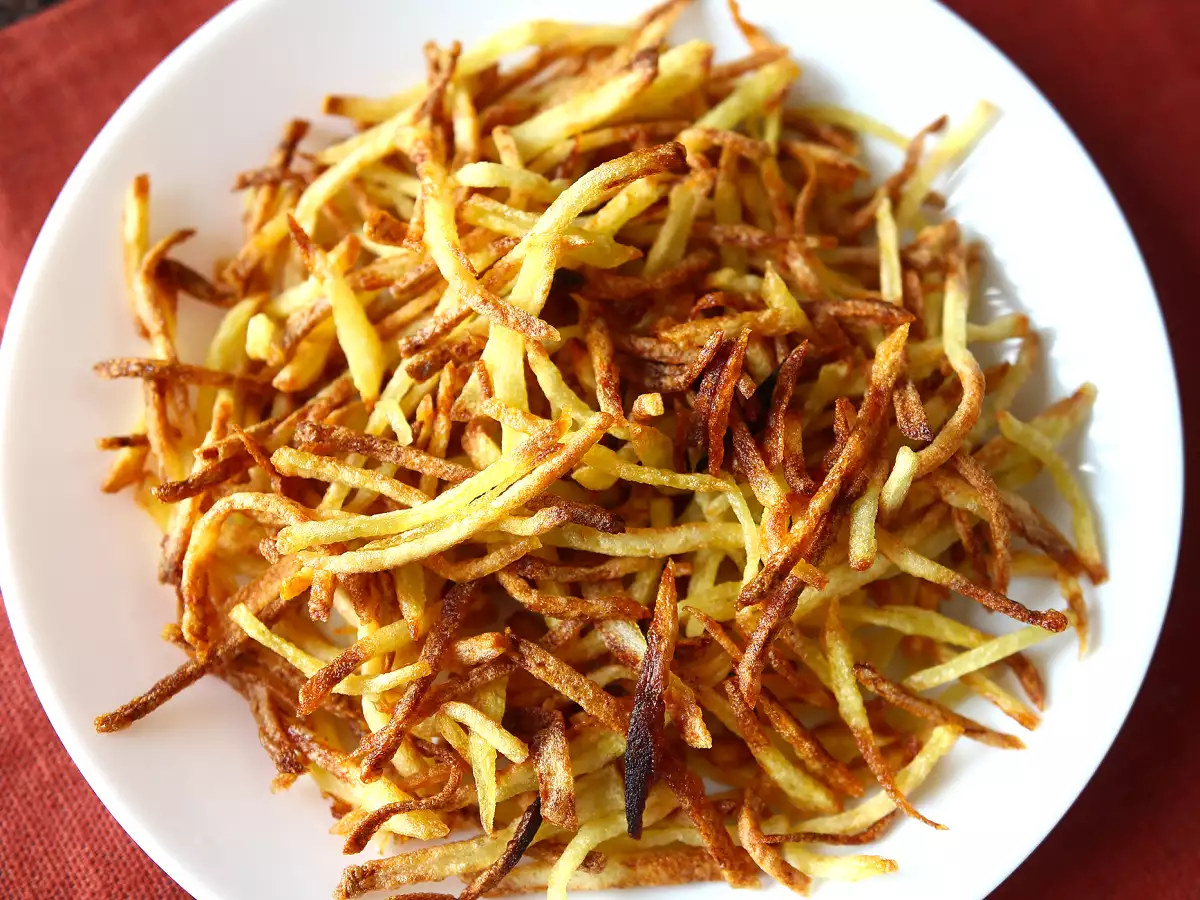 Crispy potato straws - Pommes pailles, easy-to-make with the Airfryer - photo 4