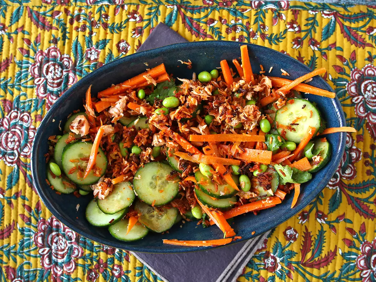 Crispy salmon rice salad with a spicy kick! - photo 6