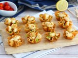 Crispy scallops in filo pastry, photo 1