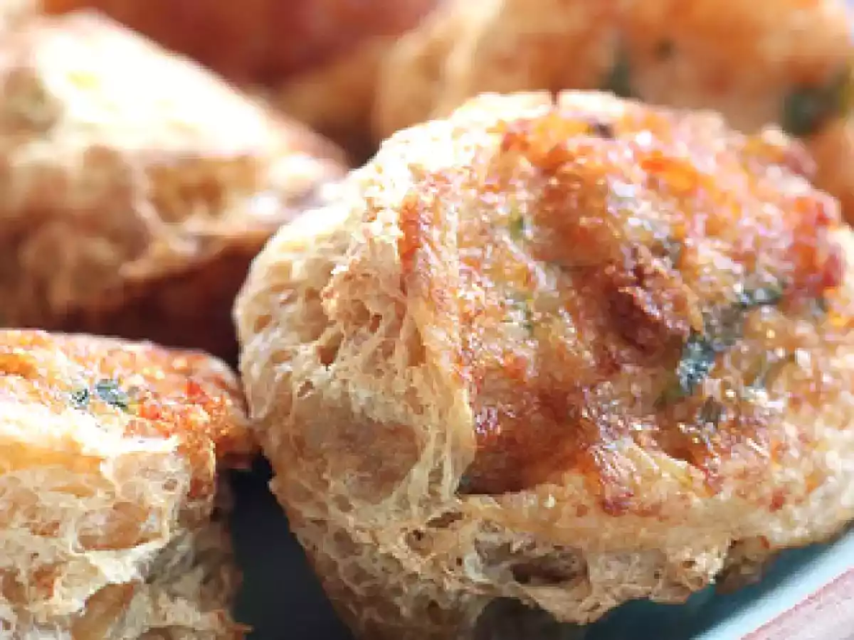 Crispy Stuffed Tofu Puffs - Snack To Watch The Ball Goes By... - photo 2
