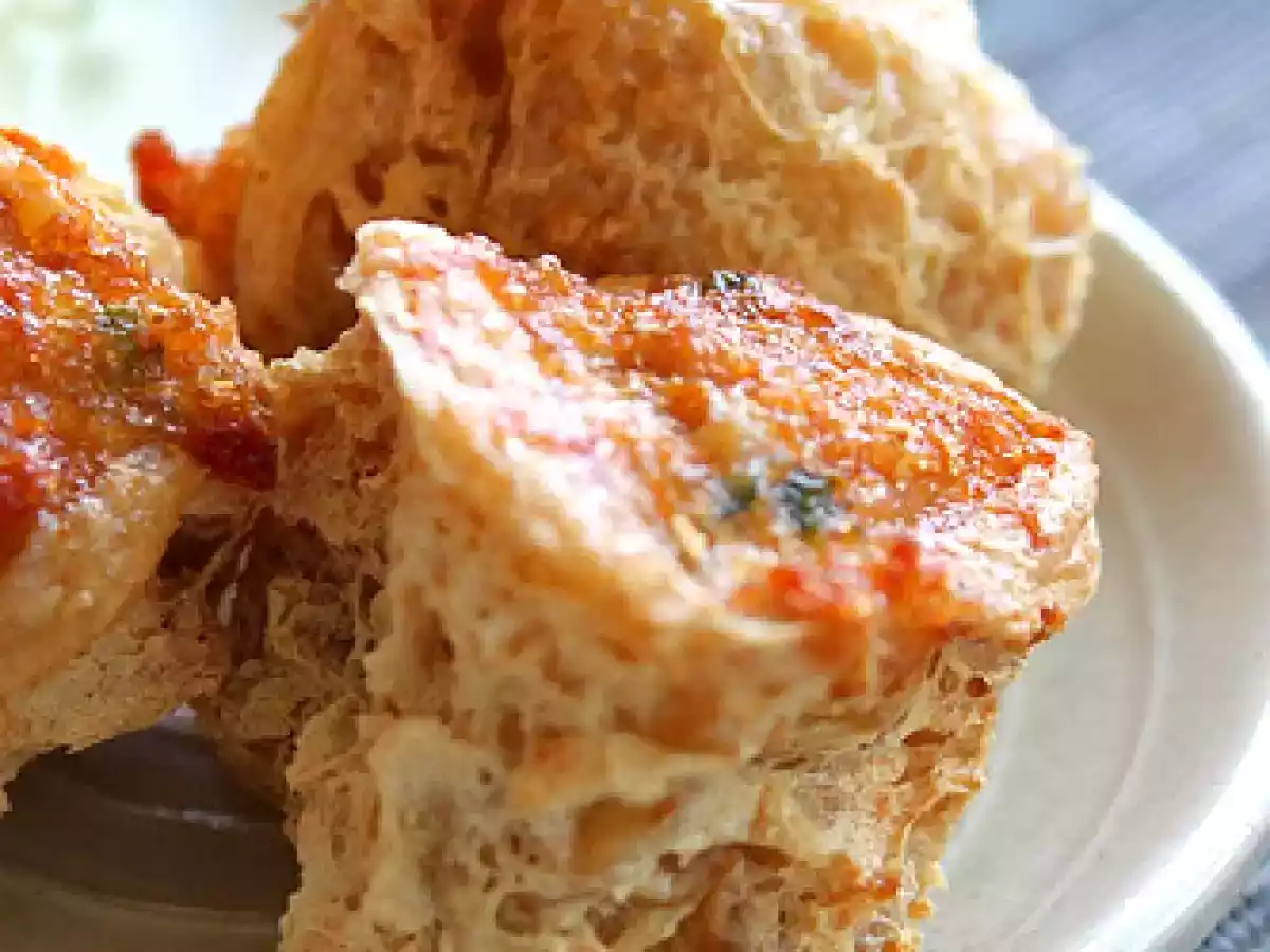 Crispy Stuffed Tofu Puffs - Snack To Watch The Ball Goes By... - photo 4