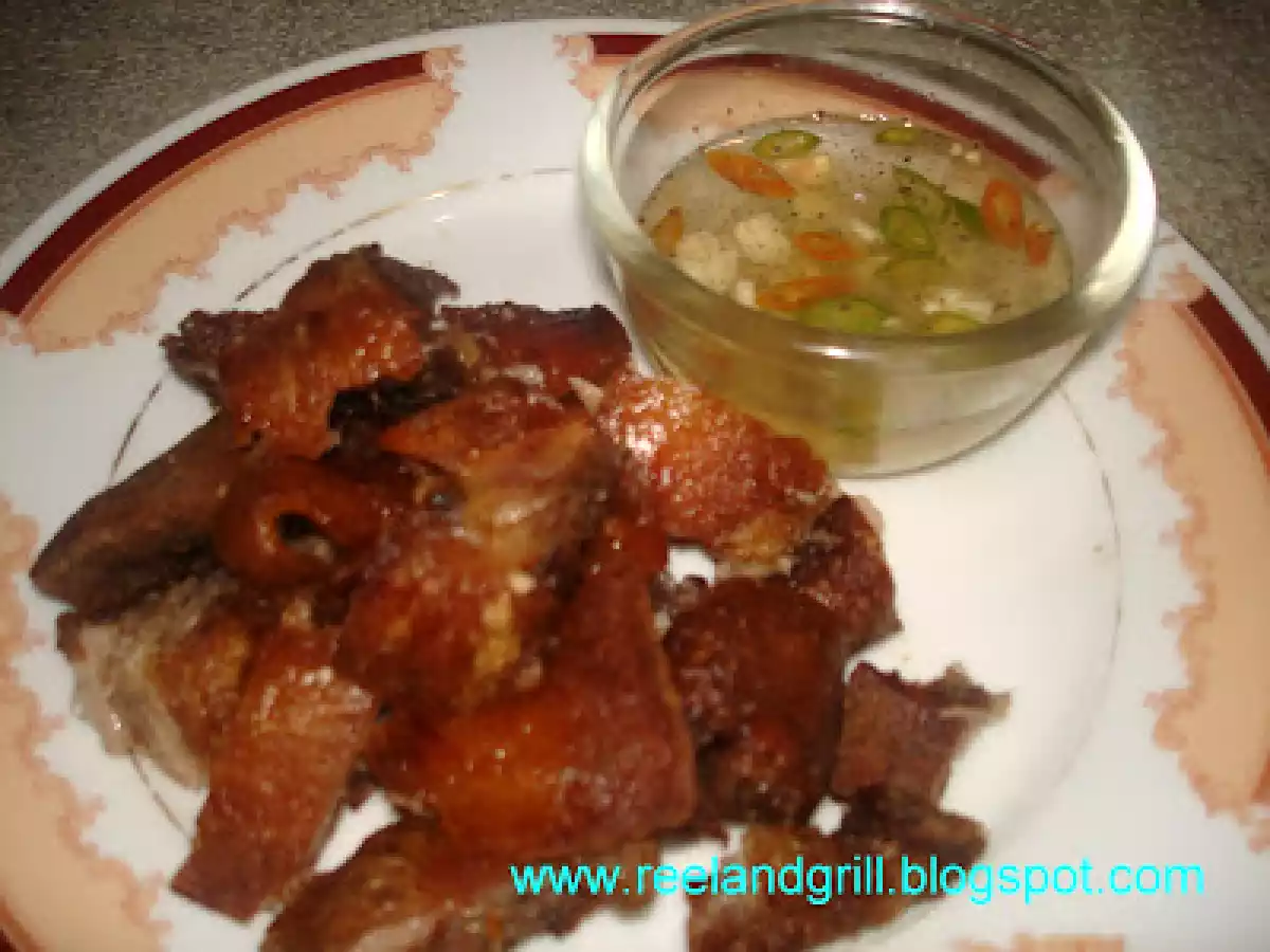 Crispy Ulo ng Baboy (Crispy Deep Fried Pork Head)