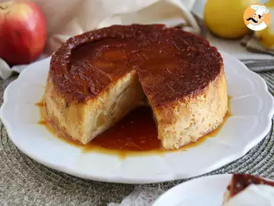 Croissant pudding with apple and caramel - photo 4