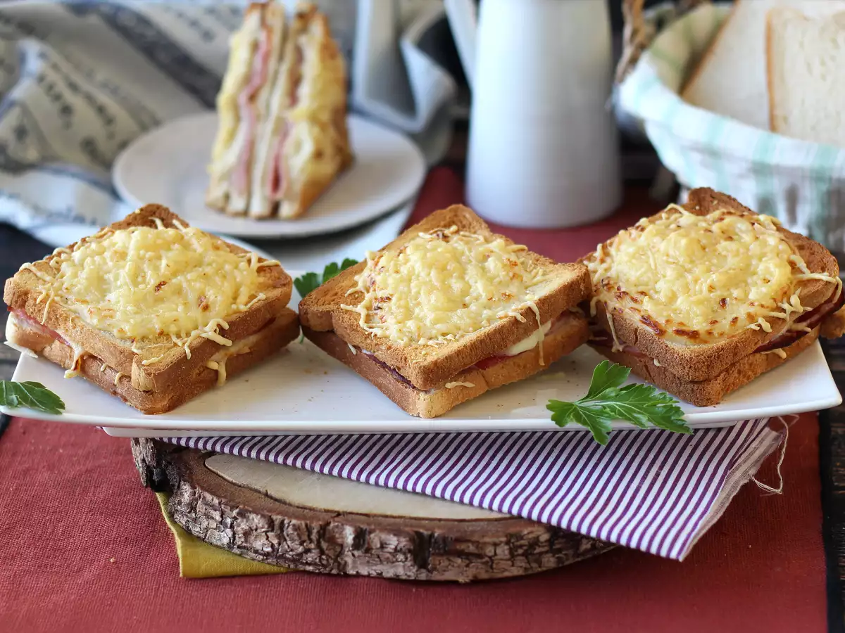 Croque-monsieur in the air fryer - photo 4